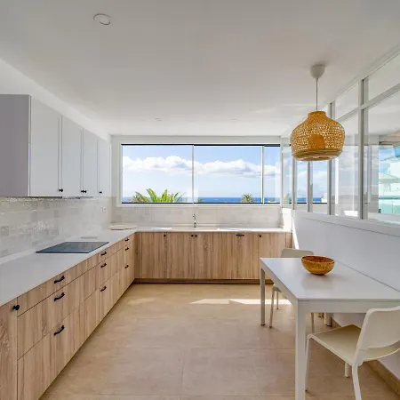 Nyaraló Pasitoblanco Porto Mare 7 Seaview Private Heated Pool Pasito Blanco