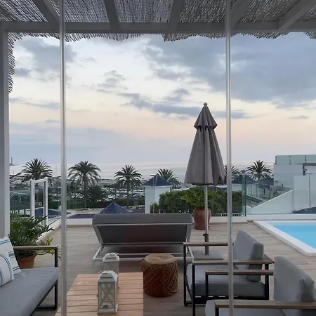 Pasitoblanco Porto Mare 7 Seaview Private Heated Pool Feriehus Pasito Blanco