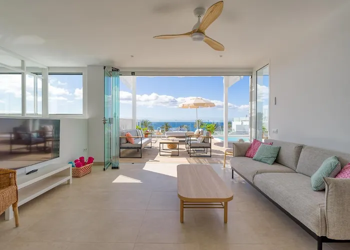 Feriehus Pasitoblanco Porto Mare 7 Seaview Private Heated Pool