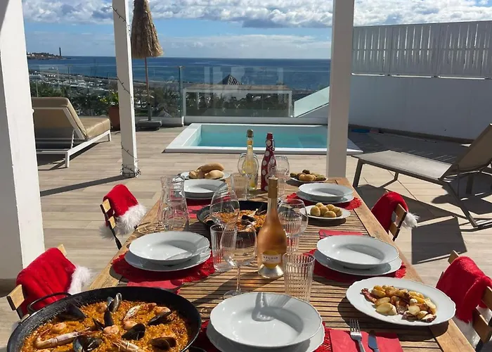 Pasitoblanco Porto Mare 7 Seaview Private Heated Pool Feriehus *